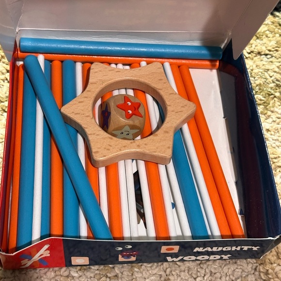 Wooden Stick Game - Pichy Woody, Naughty Woody etc Funny bar games NWT - Picture 11 of 11